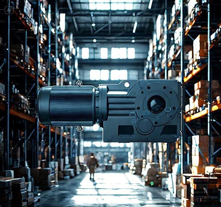 The GK Series Helical Bevel Geared Motor