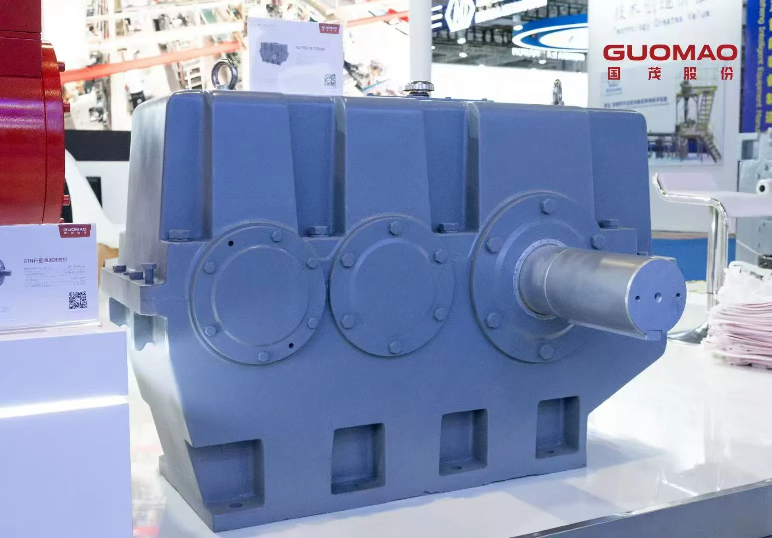 gearbox exhibition 4 H Parallel Shaft Industrial Gearbox